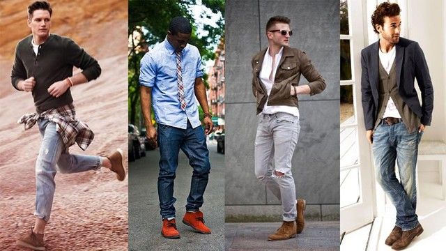 Мужская обувь под джинсы: 7 стильных сочетаний