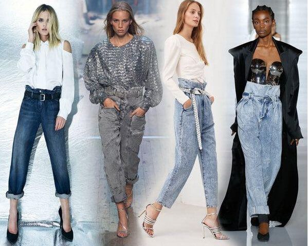 С чем носить синие джинсы – идеи для модных повседневных образов