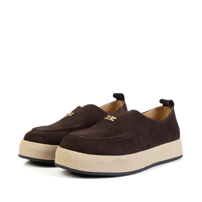 Полуботинки женские PAOLO MORO 186965 коричневый