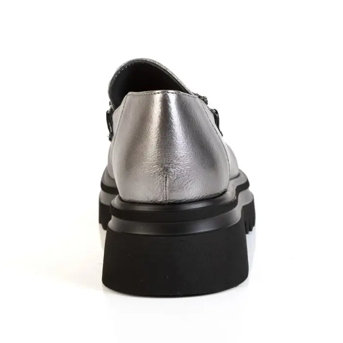 Лоферы женские Fru.it 185223 серебряный