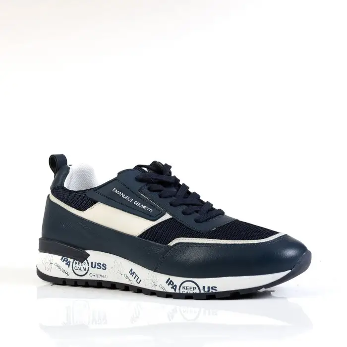 Кроссовки мужские Emanuele  Gelmetti 187859 синий