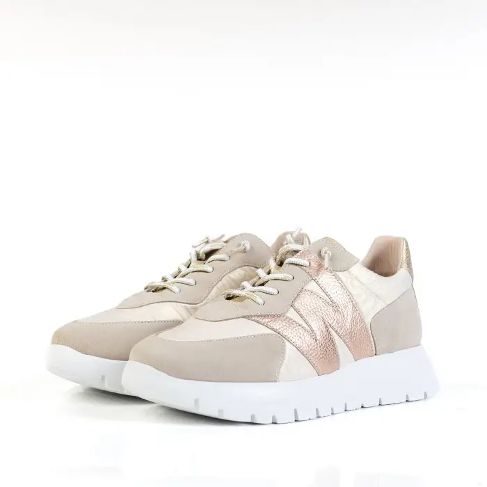 Кроссовки женские Wonders 187948 бежевый