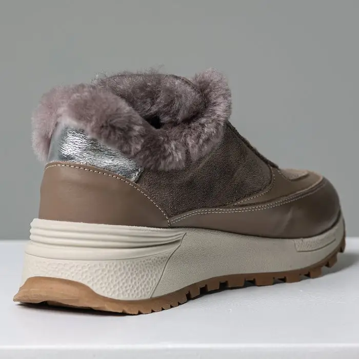 Кроссовки женские ALLORA 185778 коричневый