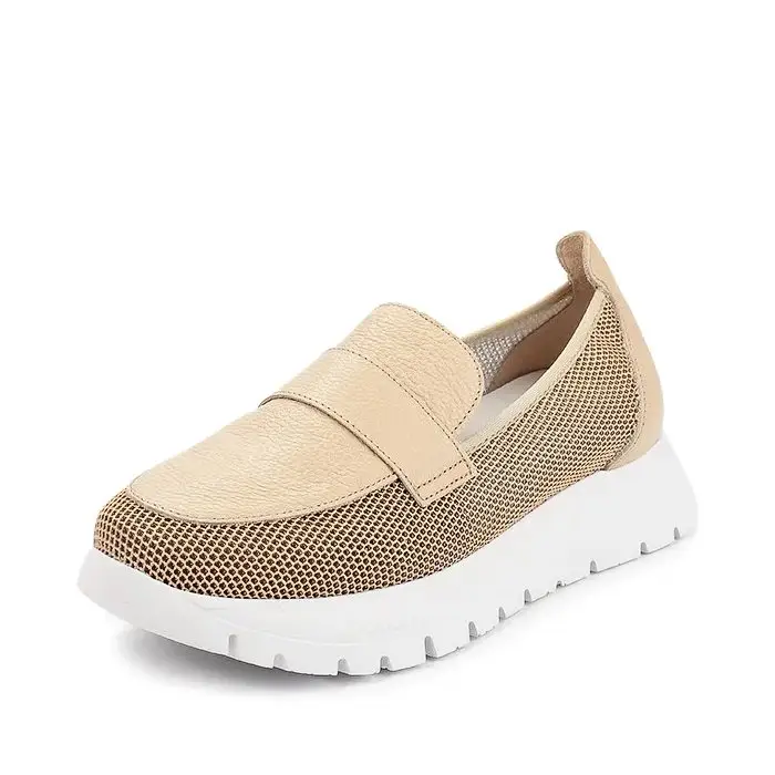 Лоферы женские Wonders 187923 бежевый