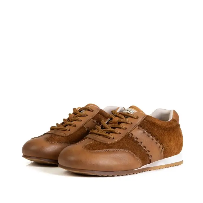 Кеды женские PAOLO MORO 187207 коричневый