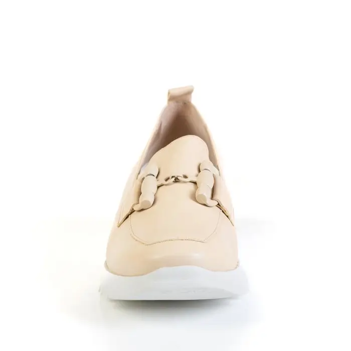 Лоферы женские Wonders 187906 бежевый