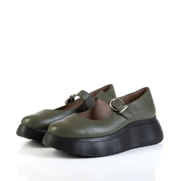 Туфли женские Wonders 186218 зеленый