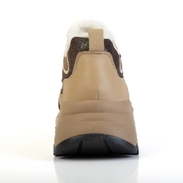 Кроссовки женские Emanuele  Gelmetti 184650 коричневый