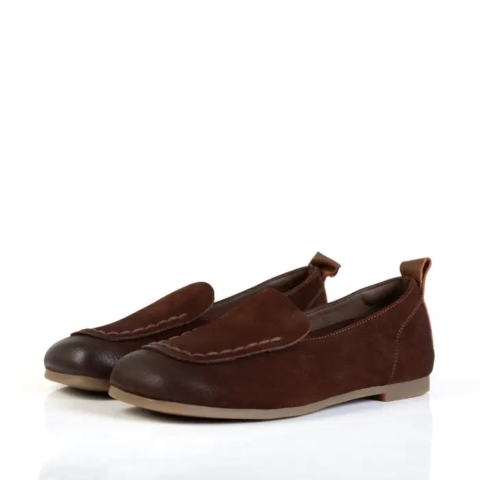 Лоферы женские MADIA MARA 187769 коричневый