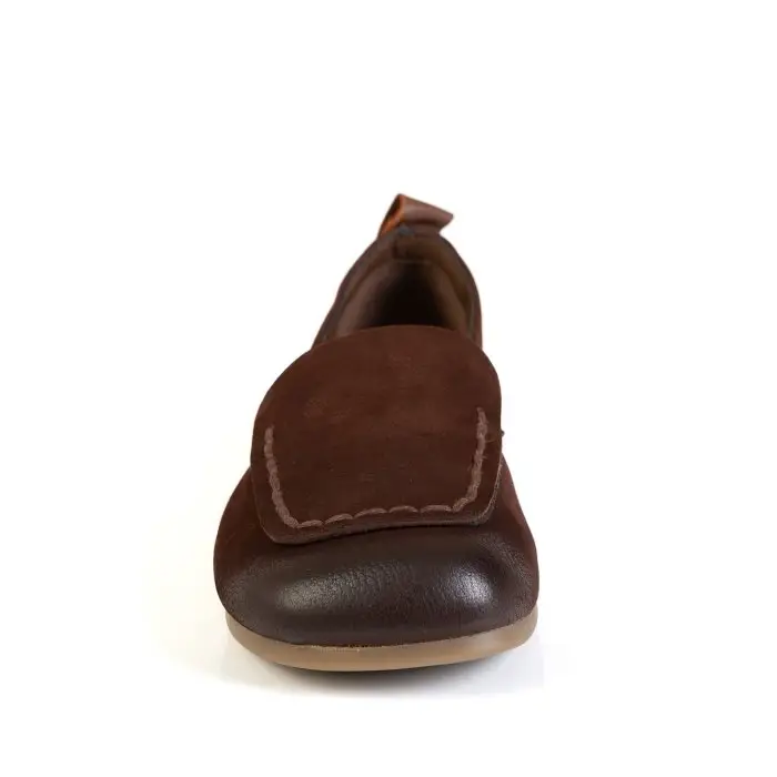 Лоферы женские MADIA MARA 187769 коричневый