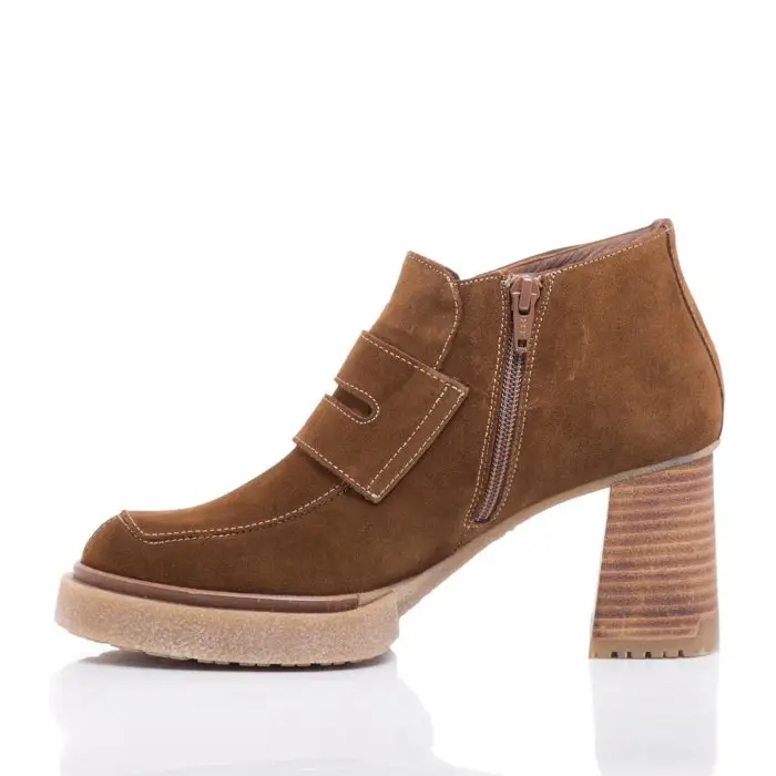 Лоферы женские Wonders 183387 коричневый