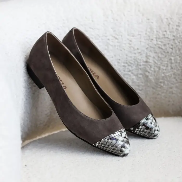 Туфли женские ALLORA 185780 серый