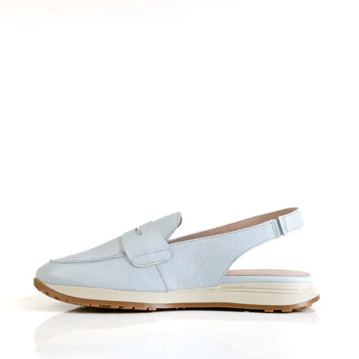 Лоферы женские Wonders 188308 голубой