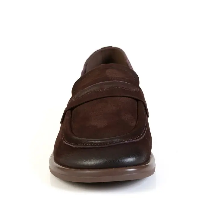 Лоферы женские MADIA MARA 187772 коричневый