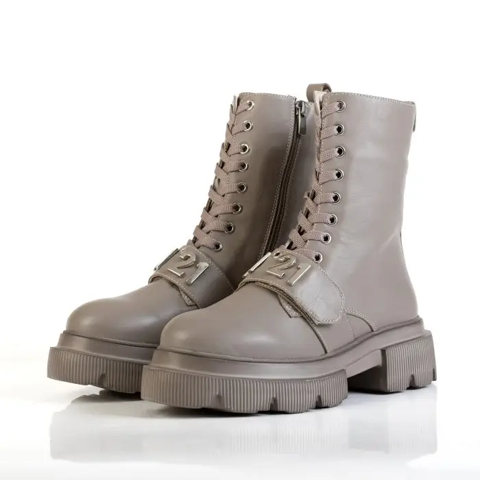 Ботинки женские Emanuele  Gelmetti 183022 серый