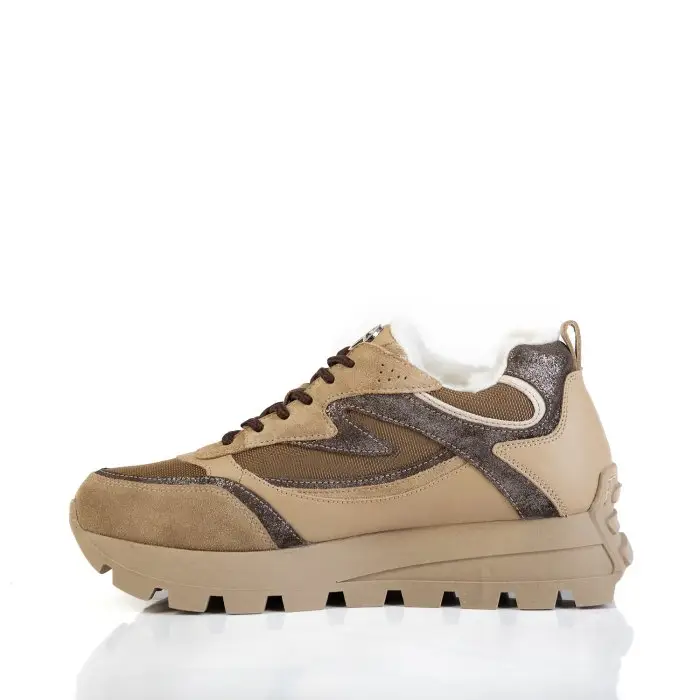 Кроссовки женские Emanuele  Gelmetti 184649 коричневый