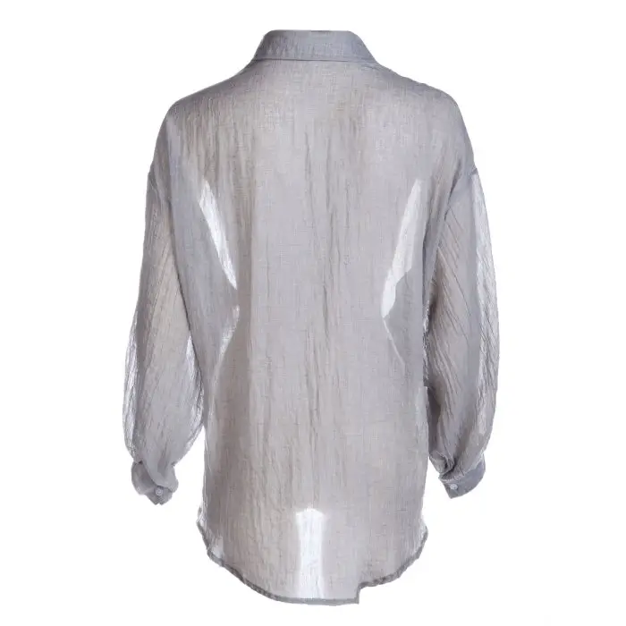 Рубашка женская Mina 177029 серый