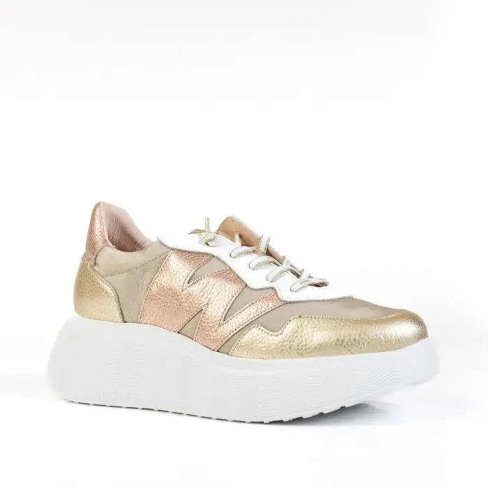 Кроссовки женские Wonders 187954 золотой