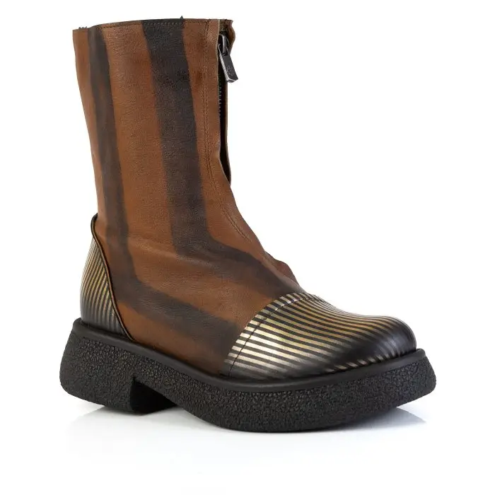 Полусапоги женские Papucei 184789 коричневый