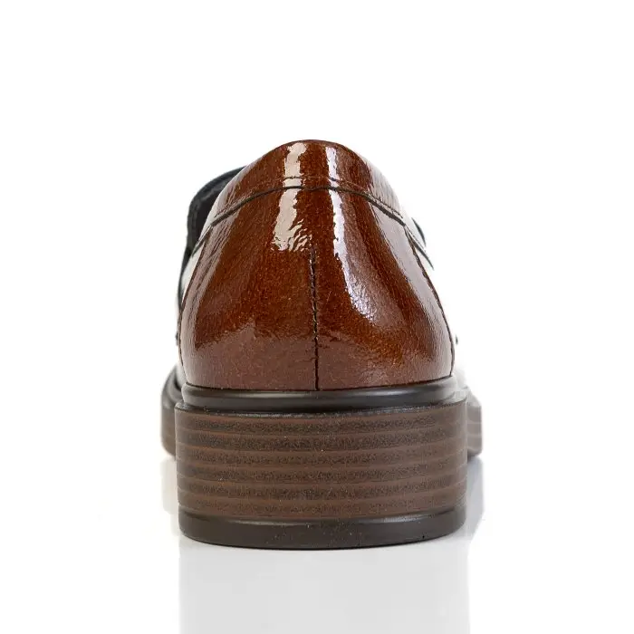 Лоферы женские PITILLOS 186314 коричневый