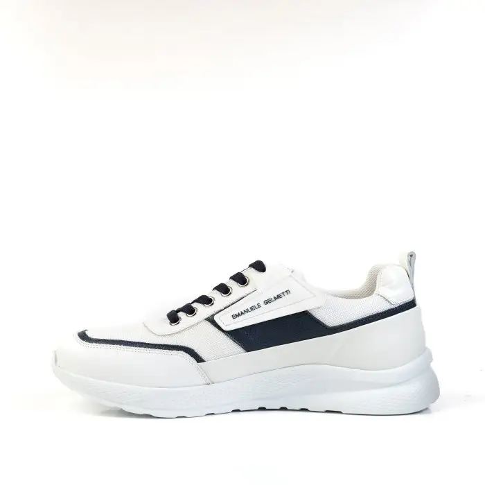 Кроссовки мужские Emanuele  Gelmetti 187858 белый