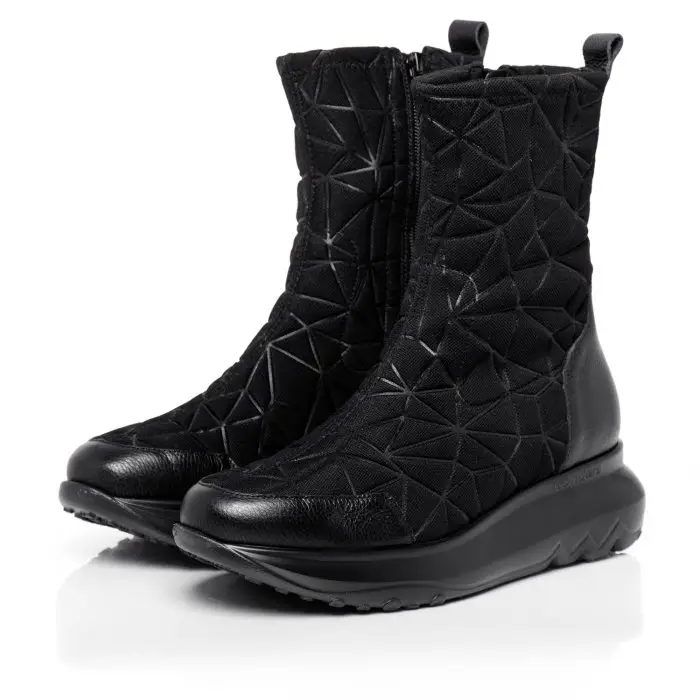 Полусапоги женские Wonders 183953 черный