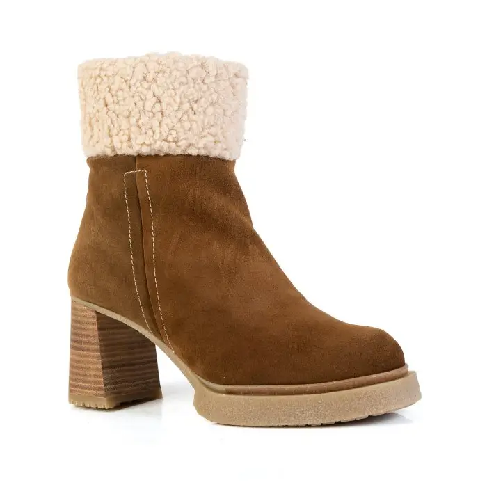 Ботинки женские Wonders 185728 коричневый