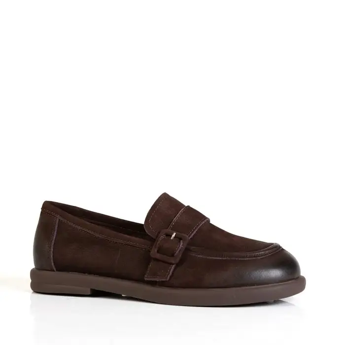 Лоферы женские MADIA MARA 187224 коричневый