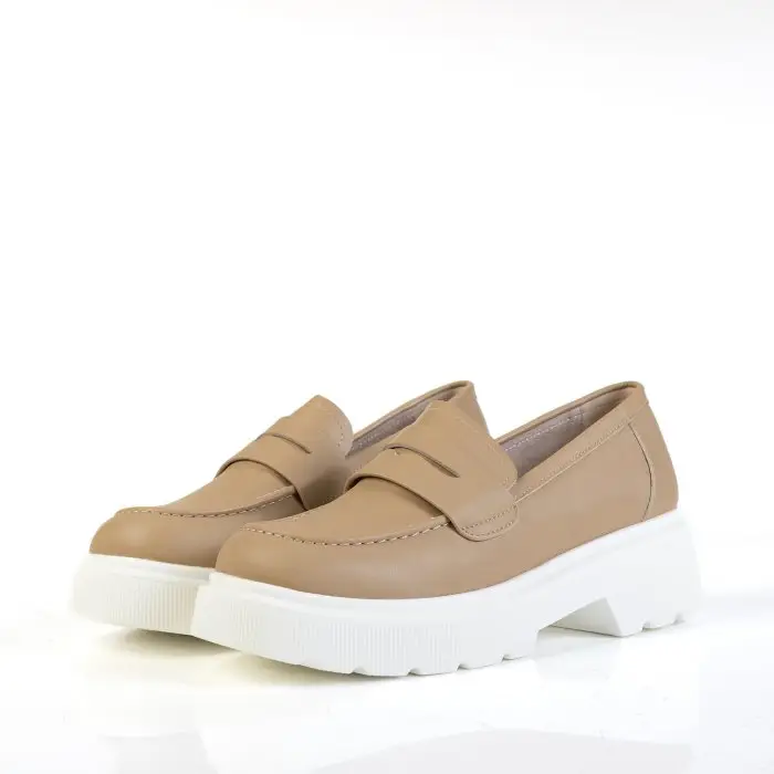 Лоферы женские Pirochi 187450 коричневый