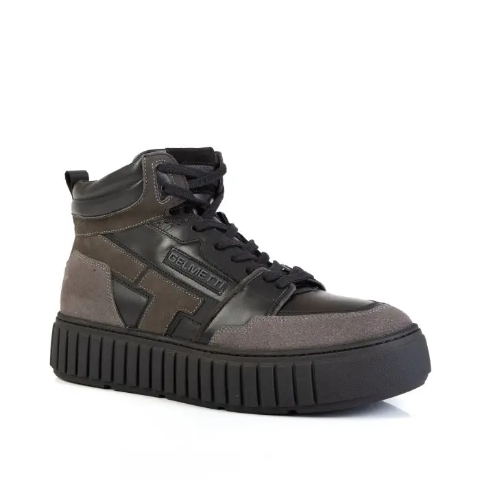 Ботинки мужские Emanuele  Gelmetti 184690 серый