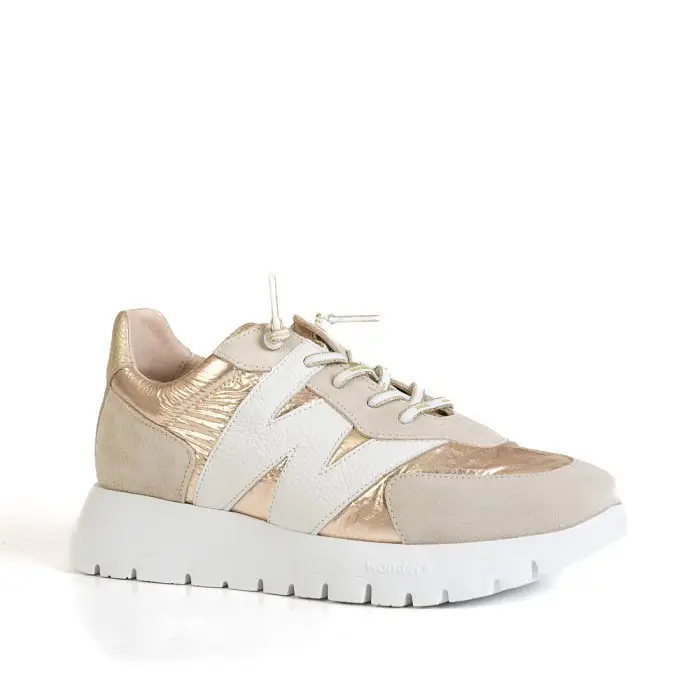 Кроссовки женские Wonders 187145 золотой