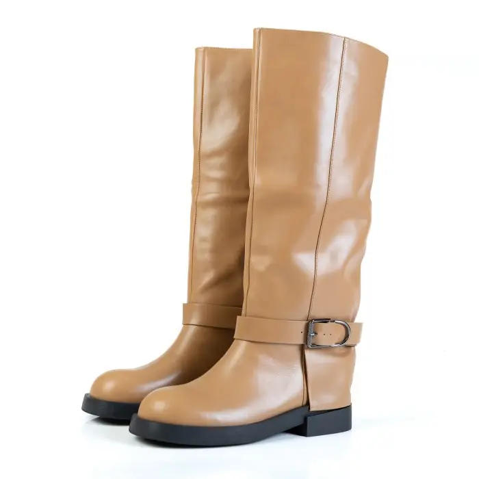 Сапоги женские STIVALLI 187079 бежевый