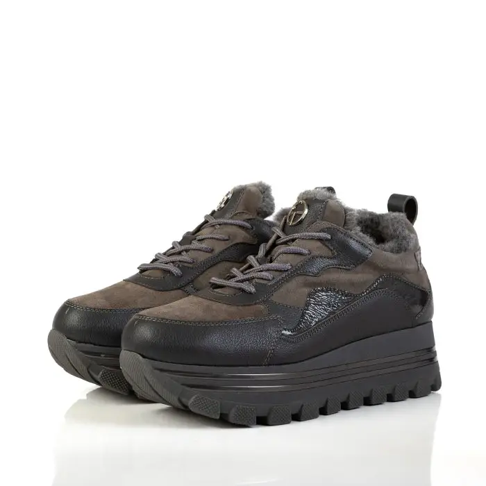 Кроссовки женские Emanuele  Gelmetti 184664 коричневый