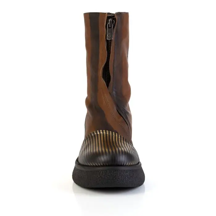 Полусапоги женские Papucei 184789 коричневый