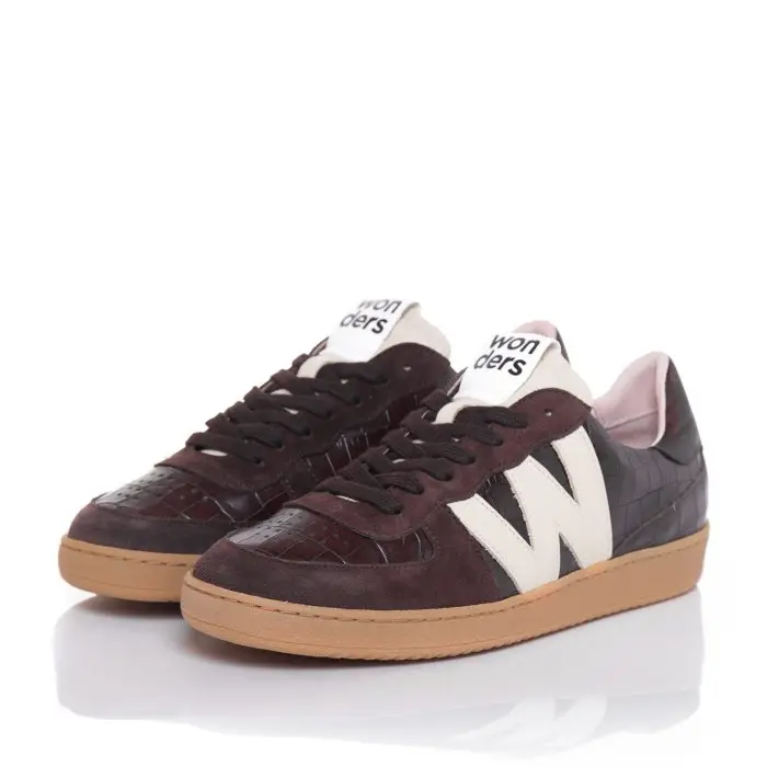 Кеды женские Wonders 183714 коричневый