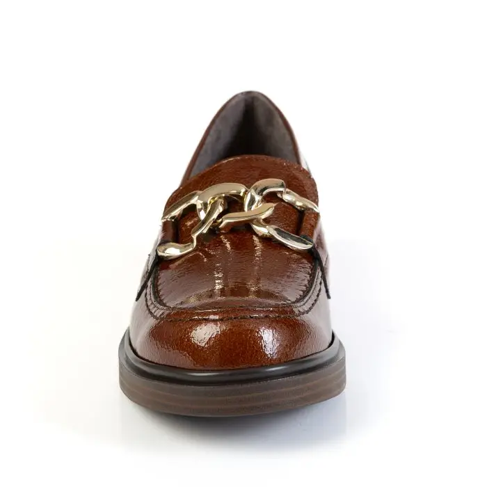 Лоферы женские PITILLOS 186314 коричневый