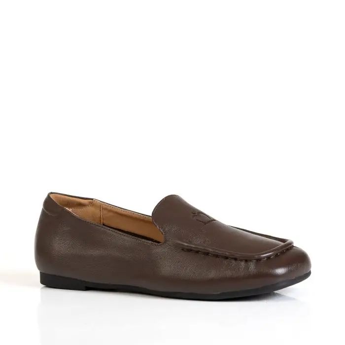 Лоферы женские MADIA MARA 187226 коричневый
