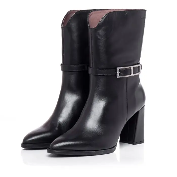 Полусапоги женские Wonders 183966 черный