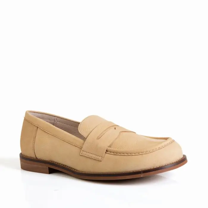 Лоферы женские Wonders 188297 бежевый
