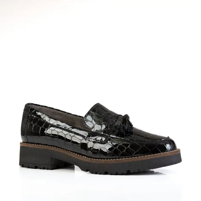 Лоферы женские PITILLOS 186306 черный