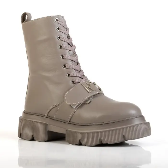 Ботинки женские Emanuele  Gelmetti 183022 серый