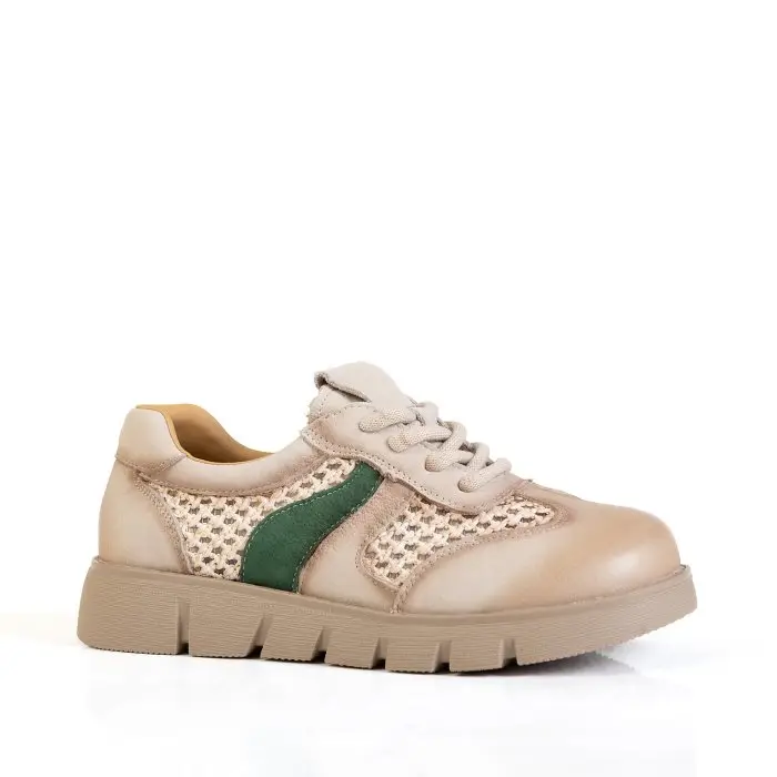 Кеды женские PAOLO MORO 187791 бежевый