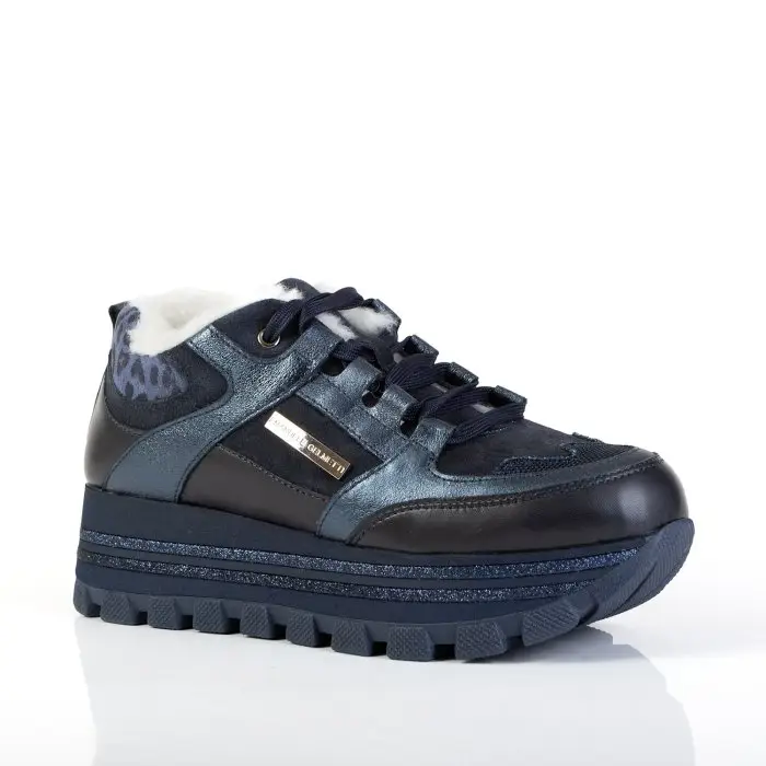 Кроссовки женские Emanuele  Gelmetti 184669 синий