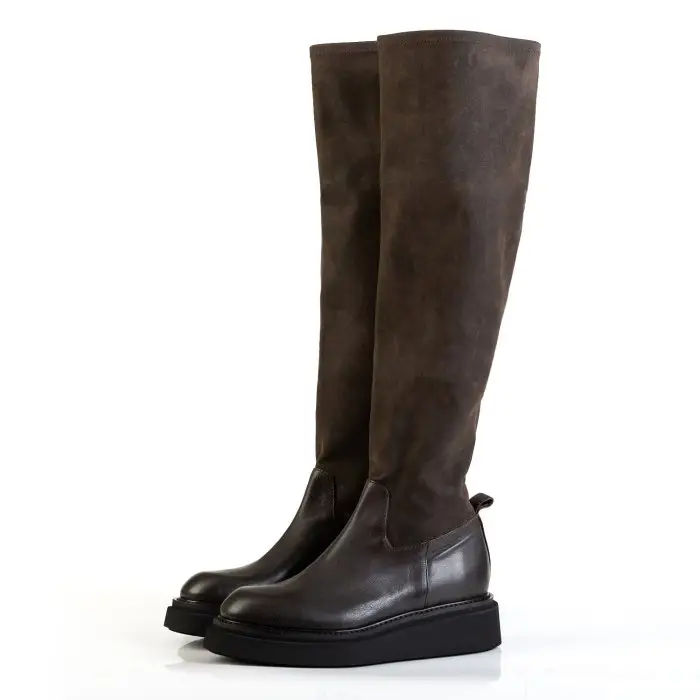 Ботфорты женские Fru.it 185248 коричневый