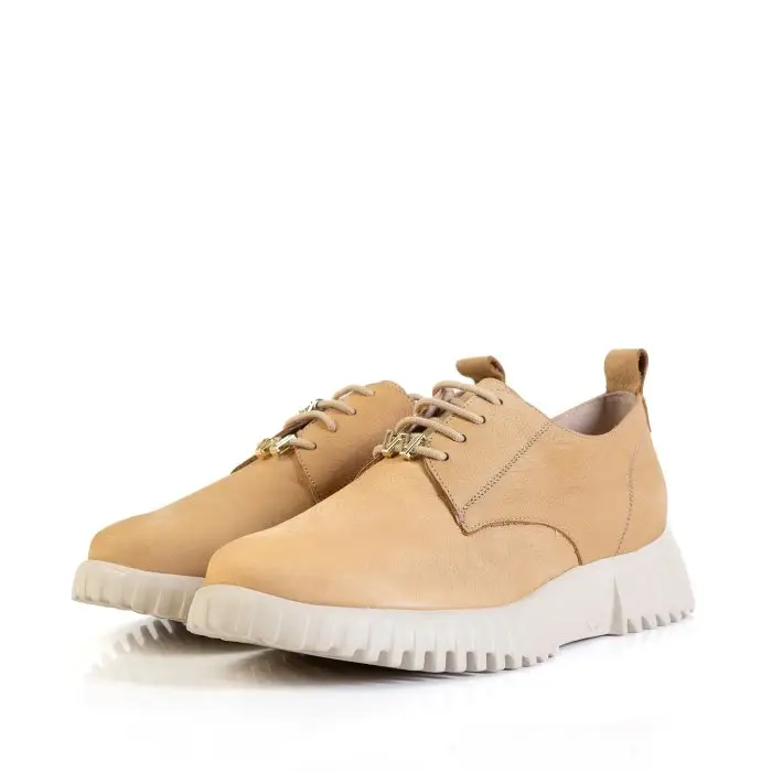 Полуботинки женские Wonders 187397 бежевый