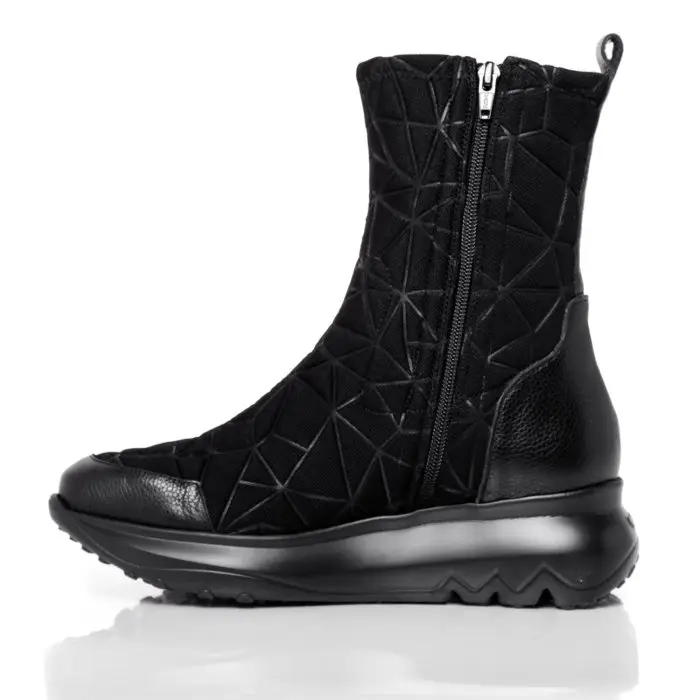 Полусапоги женские Wonders 183953 черный