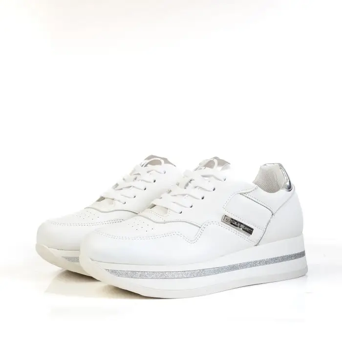 Кроссовки женские Emanuele  Gelmetti 187846 белый