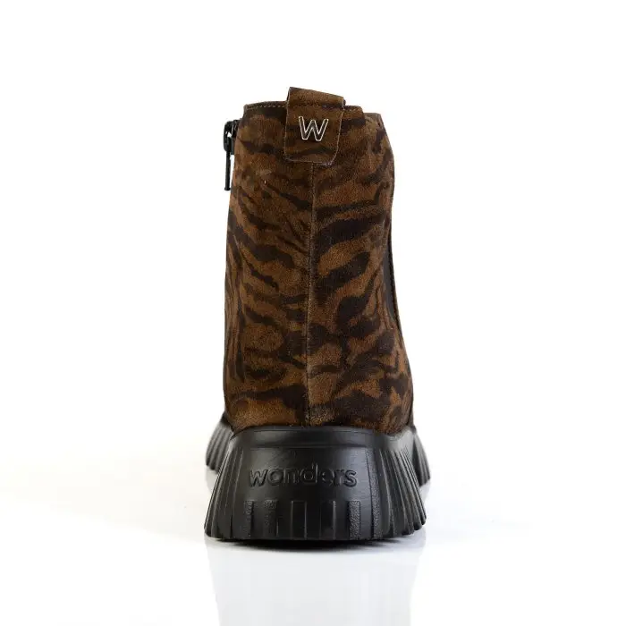 Полусапоги женские Wonders 186207 коричневый