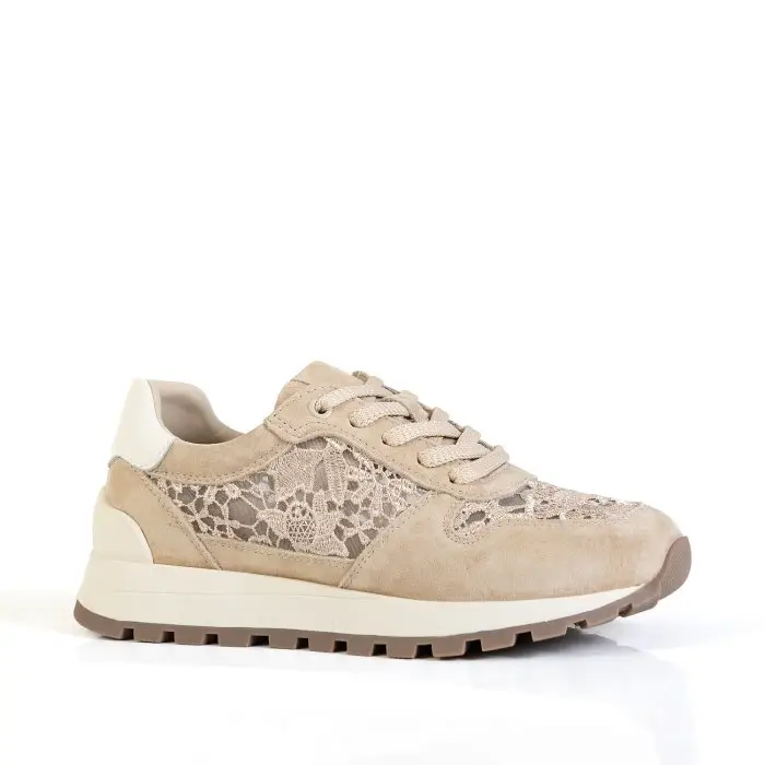 Кроссовки женские PAOLO MORO 187747 бежевый