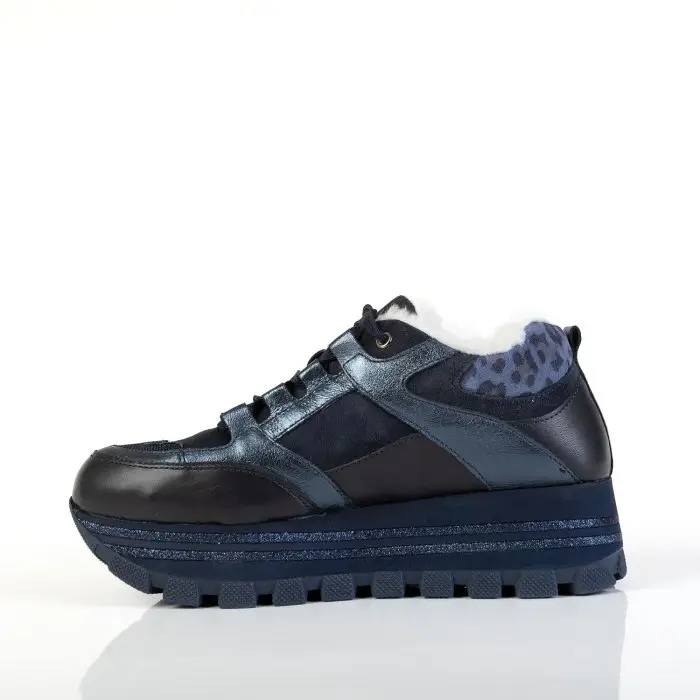 Кроссовки женские Emanuele  Gelmetti 184669 синий